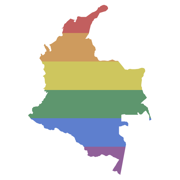 LGBT Colombia Flag