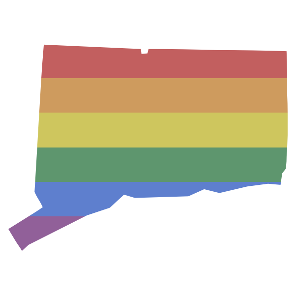 LGBT Connecticut Flag