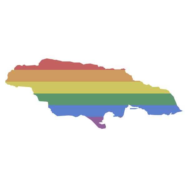 LGBT Jamaica Flag