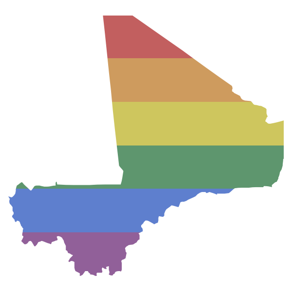 LGBT Mali Flag