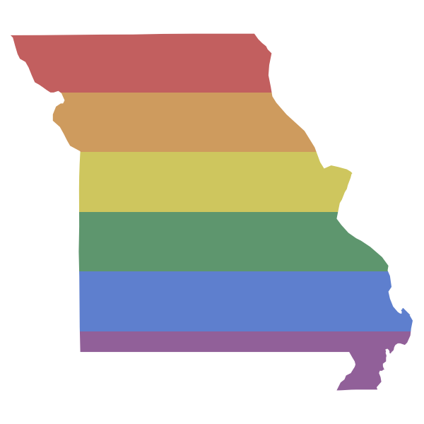 LGBT Missouri Flag