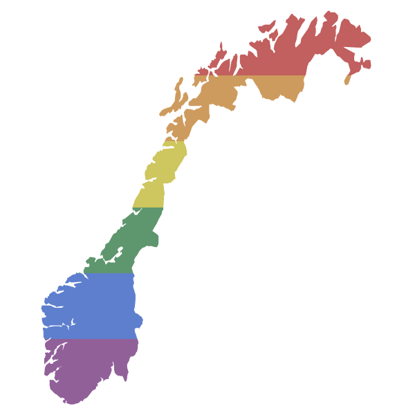 LGBT Norway Flag