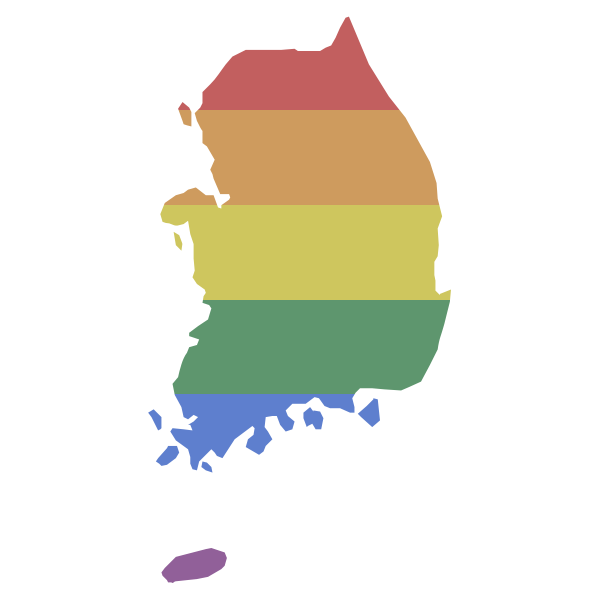 LGBT South Korea Flag