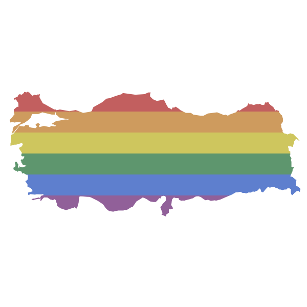 LGBT Turkey Flag