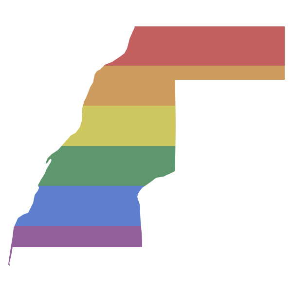 LGBT Western Sahara Flag