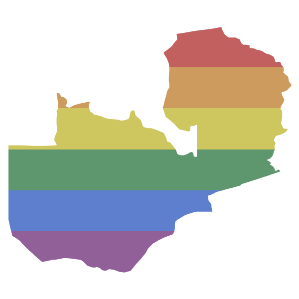 LGBT Zambia Flag