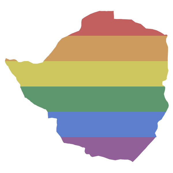 LGBT Zimbabwe Flag
