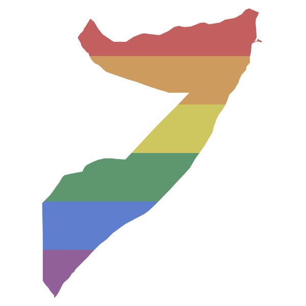 LGBT Somalia Flag
